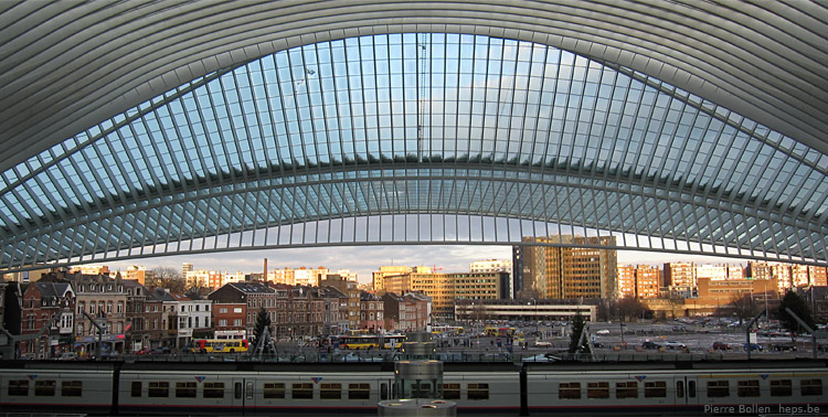 La gare de Li�ge Guillemins