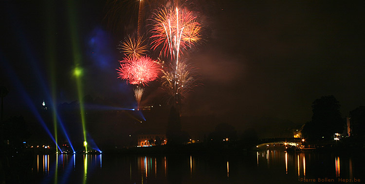 Feu d'artifice (Namur - Belgique)