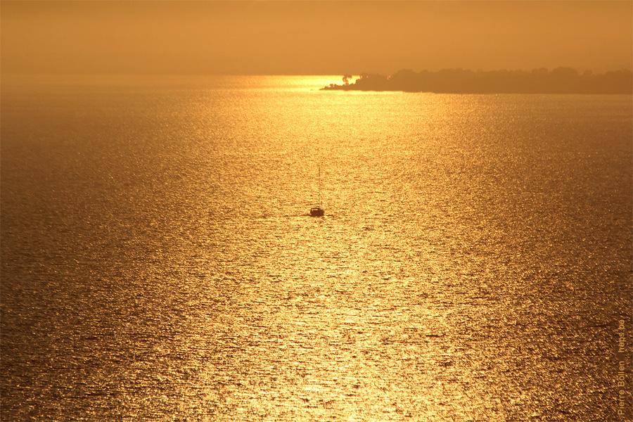 Coucher de soleil Golfe de Cagliari - Sardaigne, Sardegna