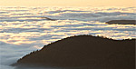 Vosges - coucher de soleil sur une mer de ... nuages.